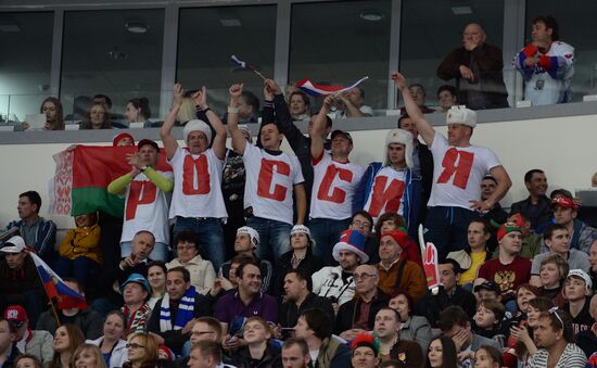 2014 Men's World Ice Hockey Championships. Russia vs. Kazakhstan