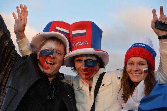 2014 Men's World Ice Hockey Championships. Russia vs. Kazakhstan