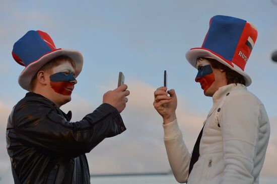 2014 Men's World Ice Hockey Championships. Russia vs. Kazakhstan