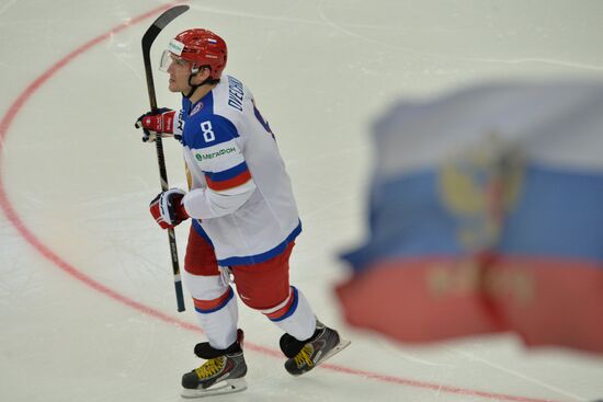 2014 Men's World Ice Hockey Championships. Russia vs. Kazakhstan