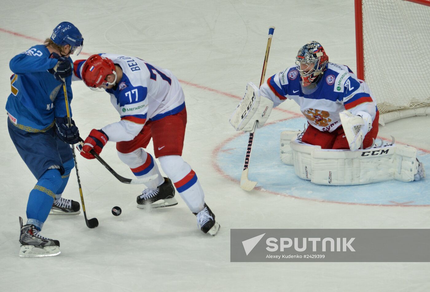 2014 IIHF World Ice Hockey Championships. Russia vs. Kazakhstan