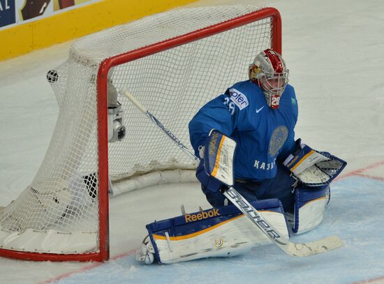2014 IIHF World Championship. Russia -- Kazakhstan match