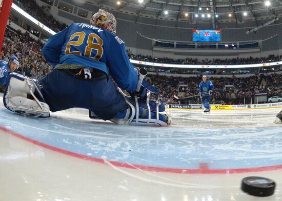 2014 IIHF World Championship. Russia -- Kazakhstan match