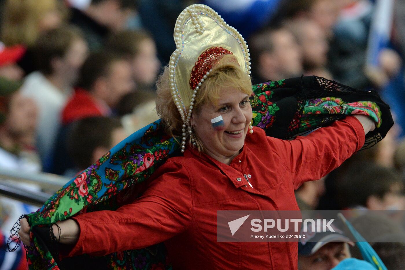 2014 IIHF Ice Hockey World Championship. Russia vs. Kazakhstan