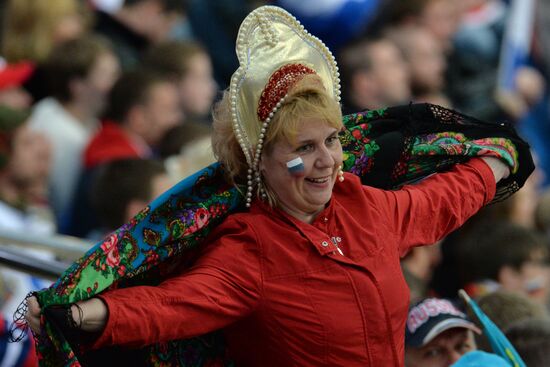 2014 IIHF Ice Hockey World Championship. Russia vs. Kazakhstan
