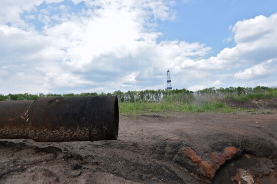 Yuzovka shale gas area, Ukraine