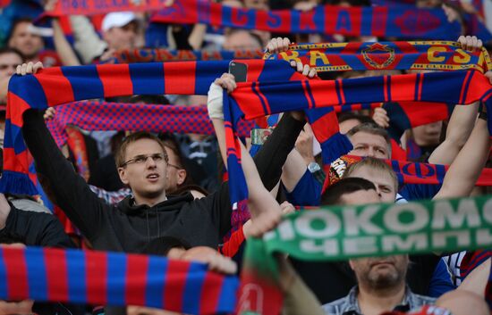 Football. Russian Premiere League. CSKA vs. Lokomotiv