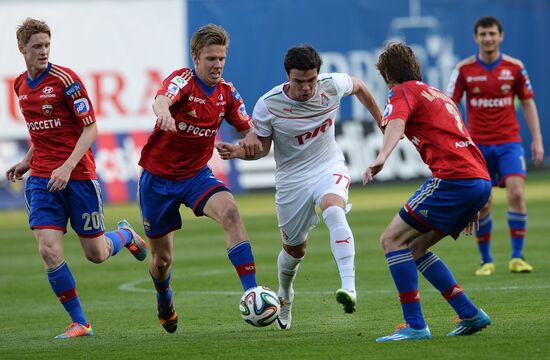 Football. Russian Premiere League. CSKA vs. Lokomotiv