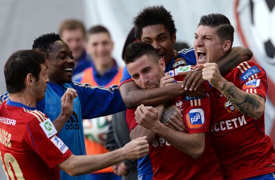 Football. Russian Premiere League. CSKA vs. Lokomotiv