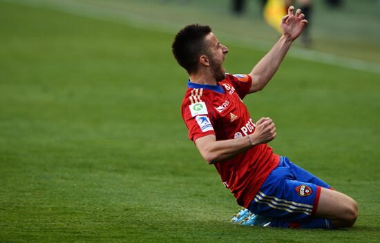 Football. Russian Premiere League. CSKA vs. Lokomotiv