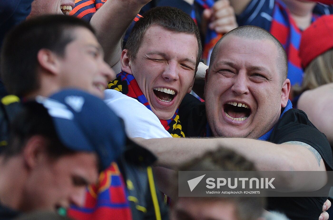 Football. Russian Premiere League. CSKA vs. Lokomotiv