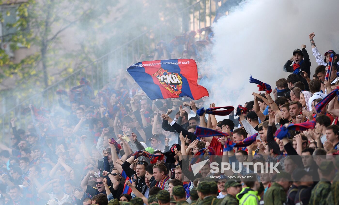 Football. Russian Premiere League. CSKA vs. Lokomotiv