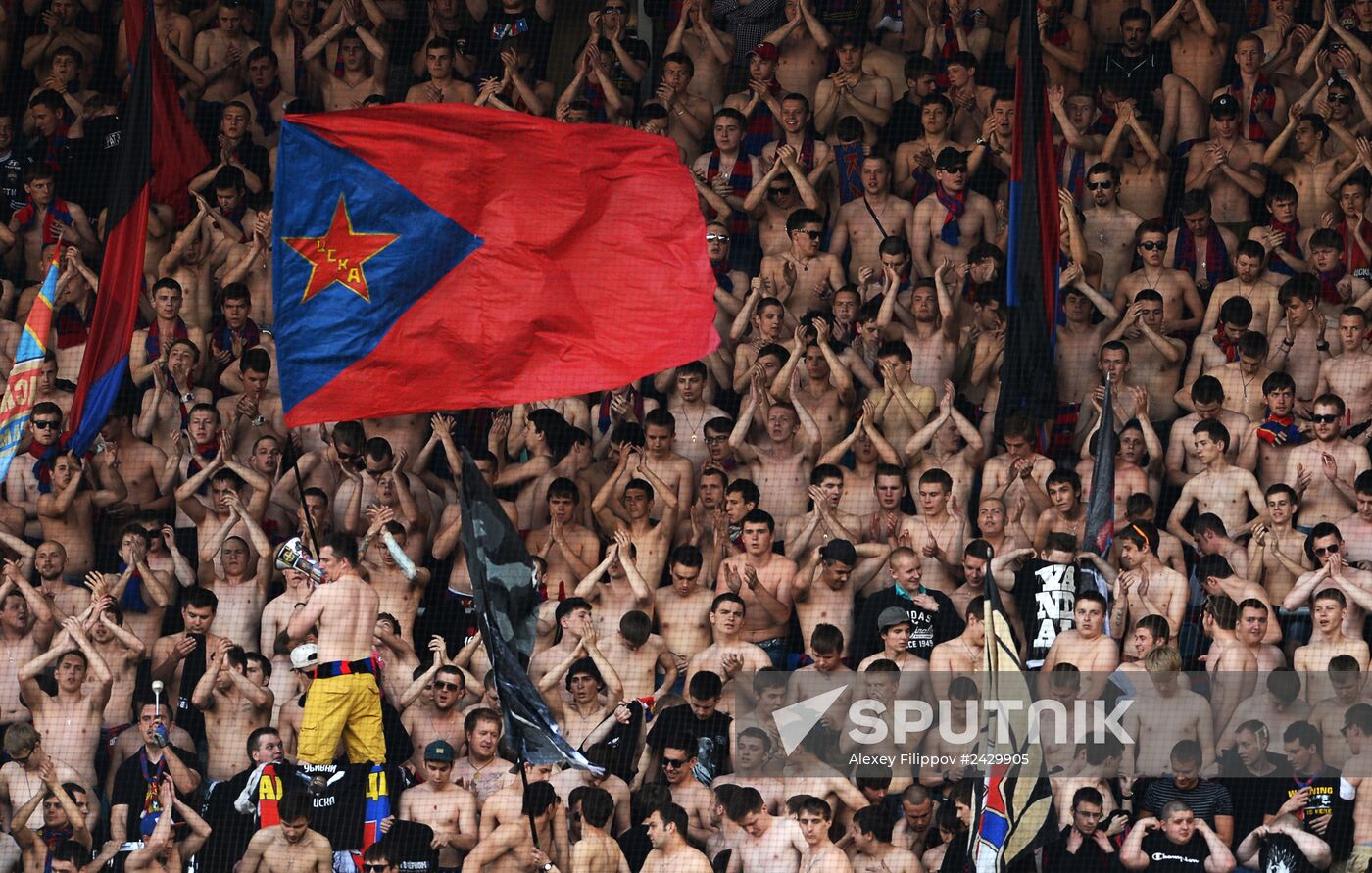 Football. Russian Premiere League. CSKA vs. Lokomotiv