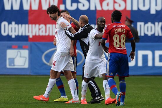 Football. Russian Premiere League. CSKA vs. Lokomotiv