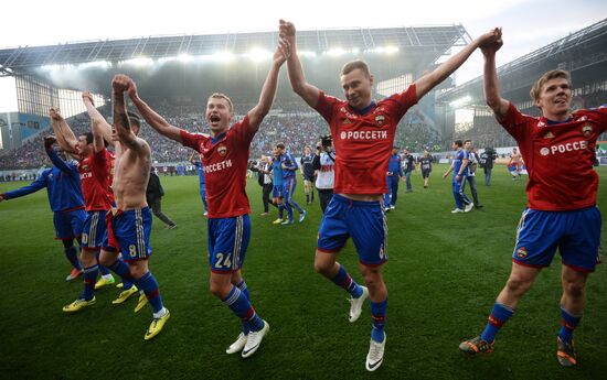 Football. Russian Premiere League. CSKA vs. Lokomotiv