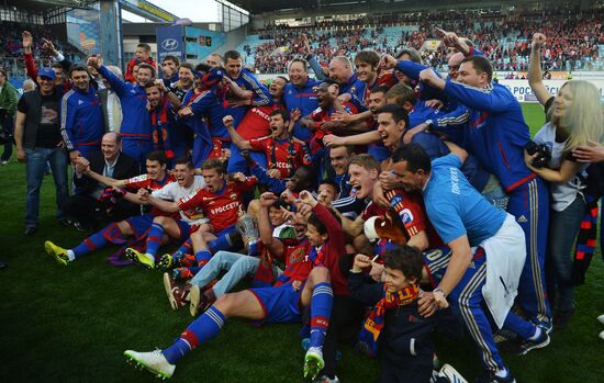 Football. Russian Premiere League. CSKA vs. Lokomotiv