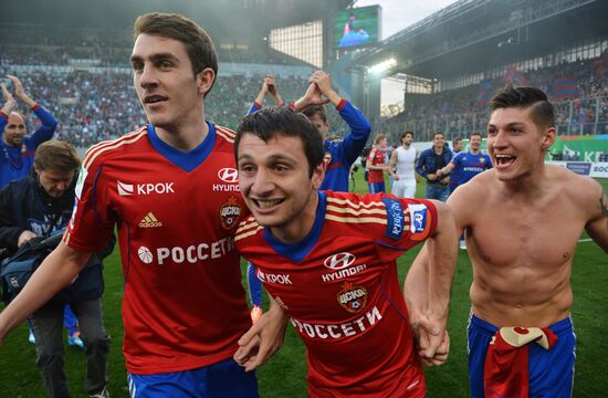 Football. Russian Premiere League. CSKA vs. Lokomotiv