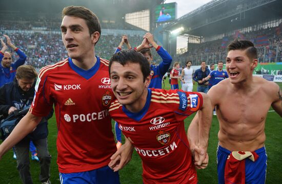 Football. Russian Premiere League. CSKA vs. Lokomotiv