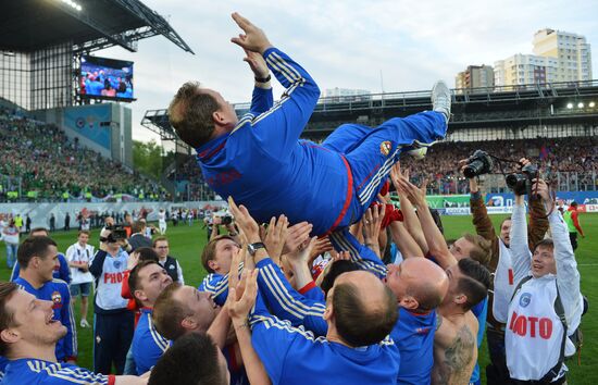 Football. Russian Premiere League. CSKA vs. Lokomotiv