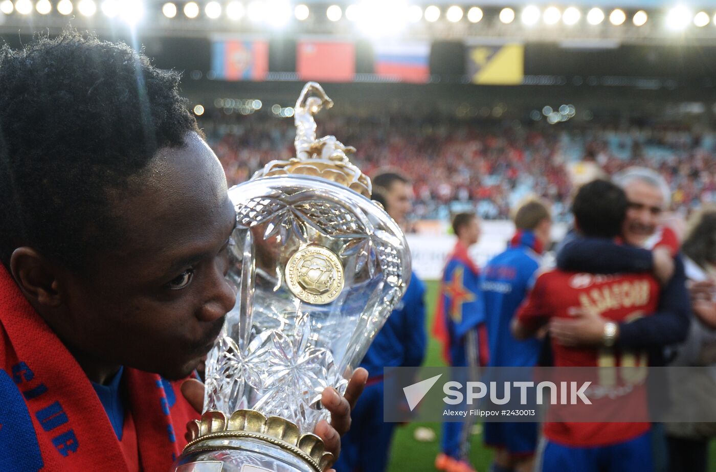 Football. Russian Premiere League. CSKA vs. Lokomotiv