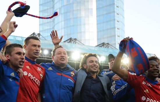 Football. Russian Premiere League. CSKA vs. Lokomotiv