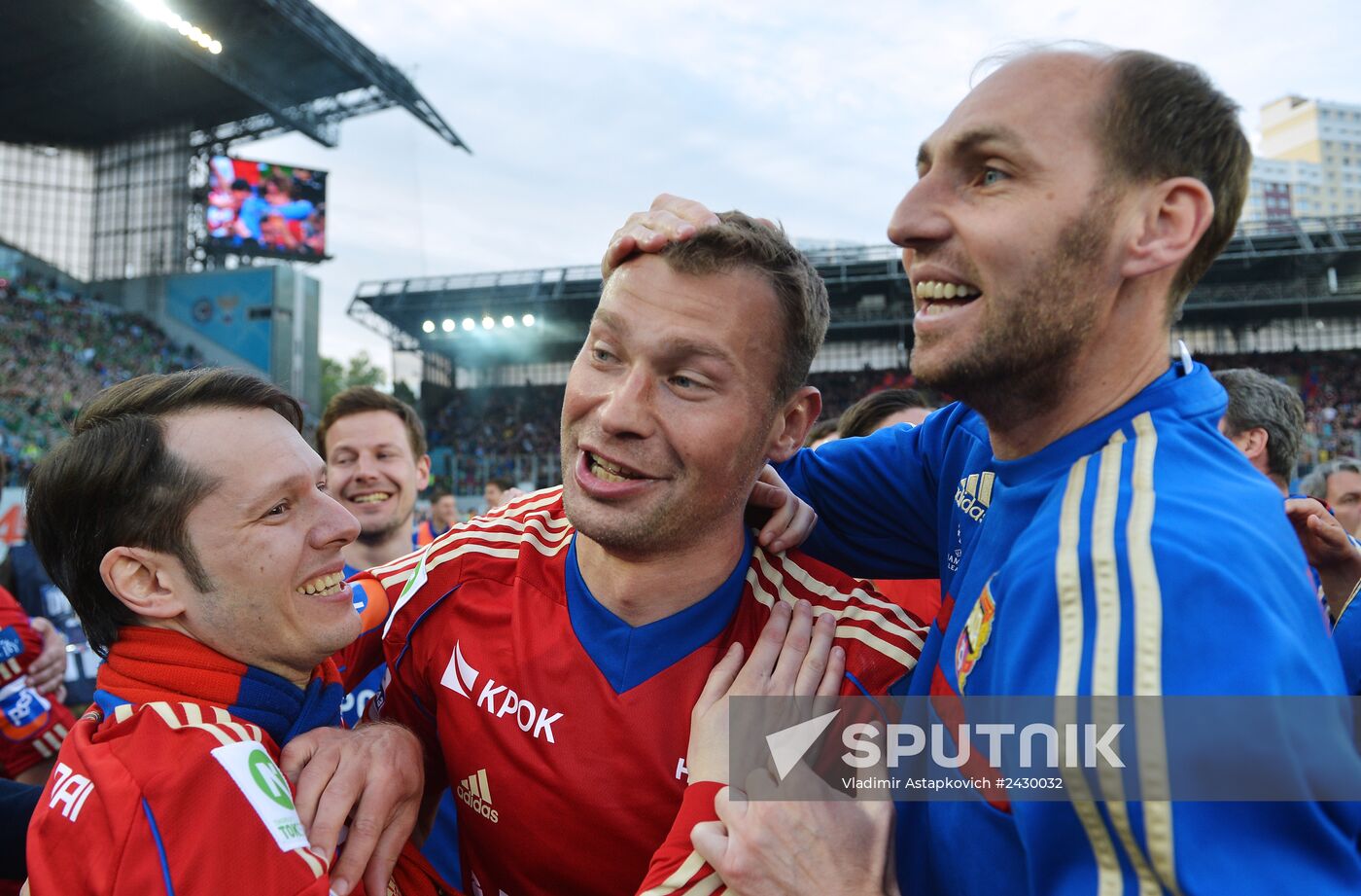 Football. Russian Premiere League. CSKA vs. Lokomotiv