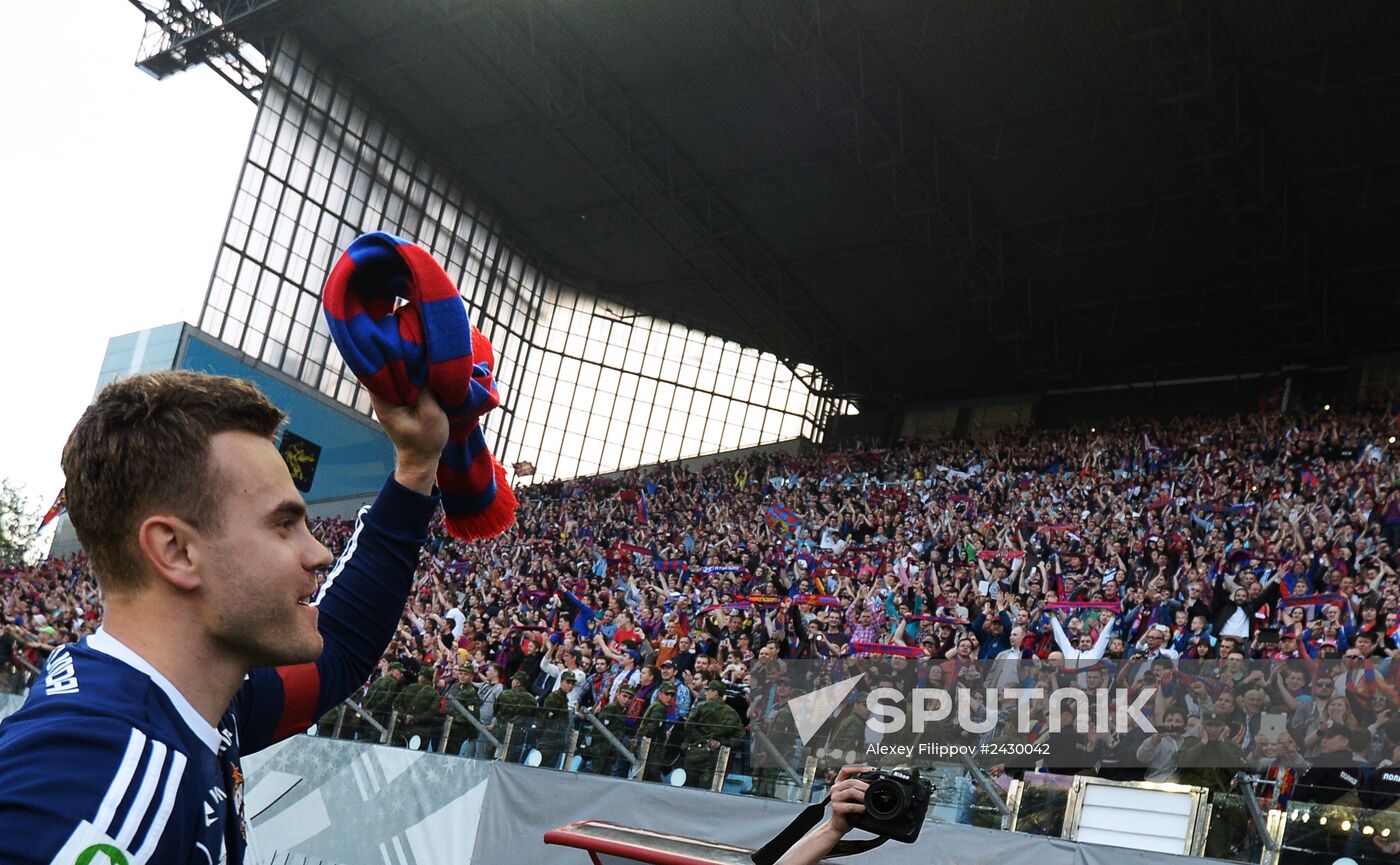 Football. Russian Premiere League. CSKA vs. Lokomotiv