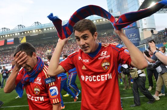 Football. Russian Premiere League. CSKA vs. Lokomotiv