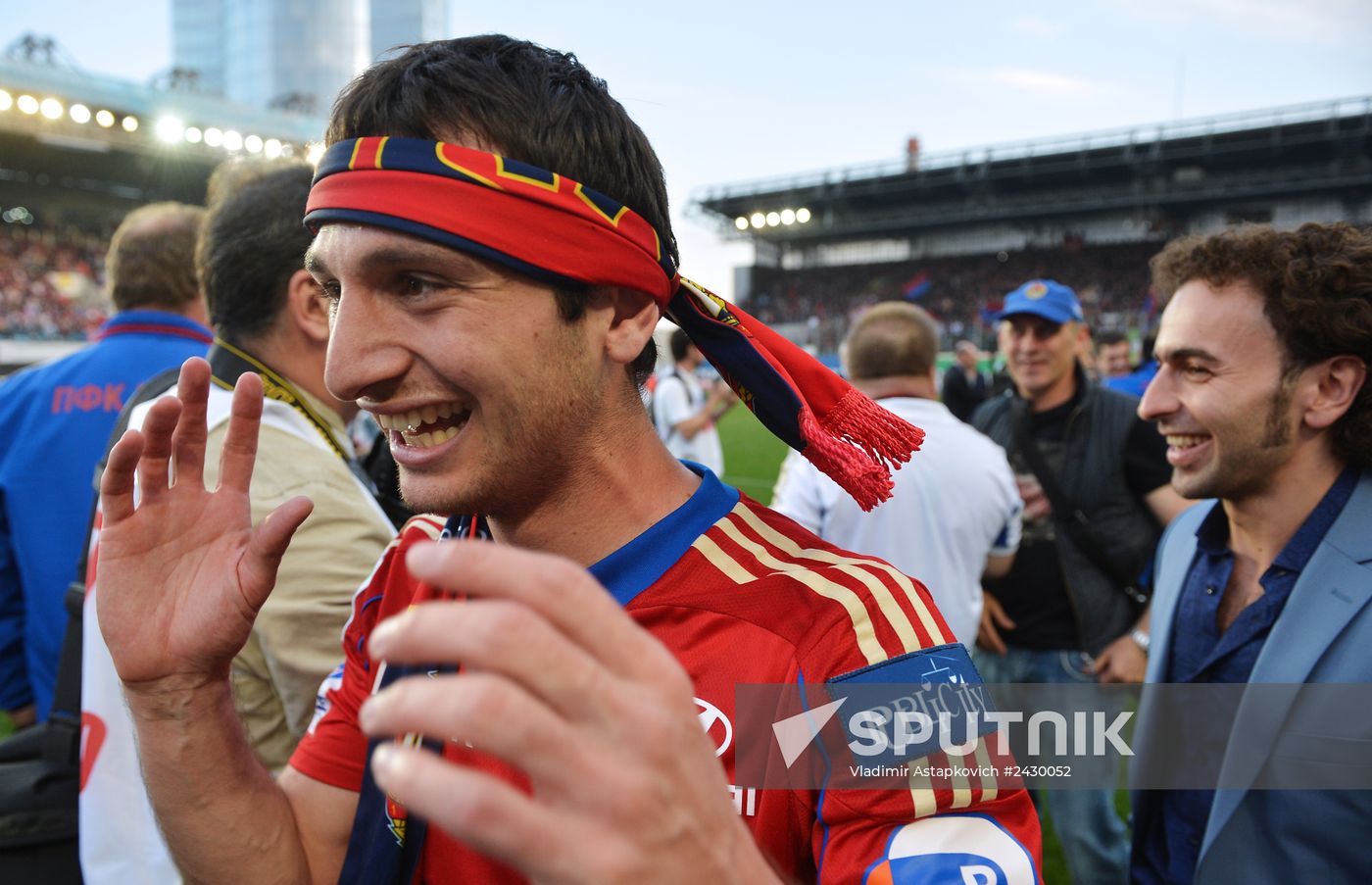 Football. Russian Premiere League. CSKA vs. Lokomotiv