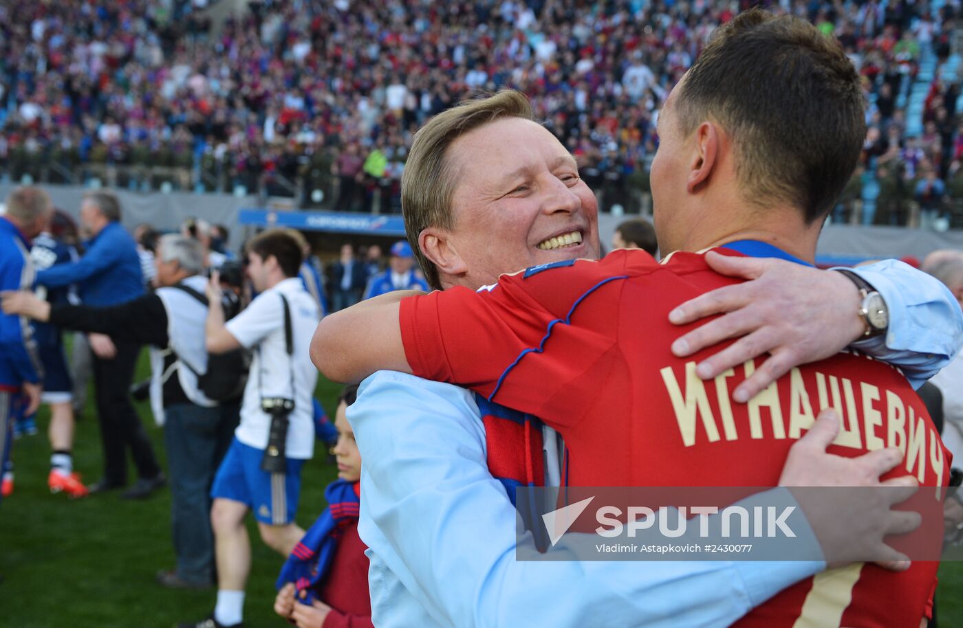 Football. Russian Premiere League. CSKA vs. Lokomotiv