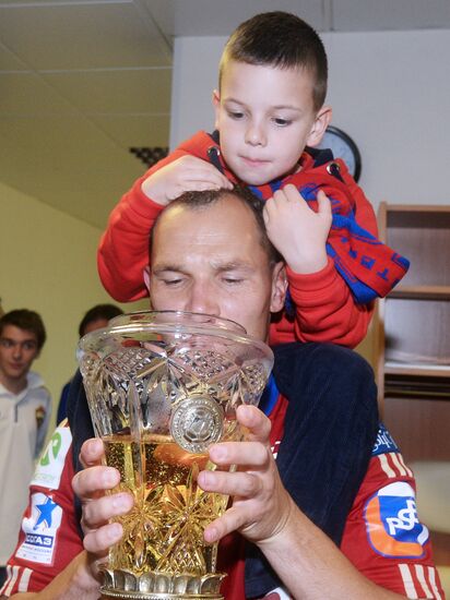 Football. Russian Premiere League. CSKA vs. Lokomotiv