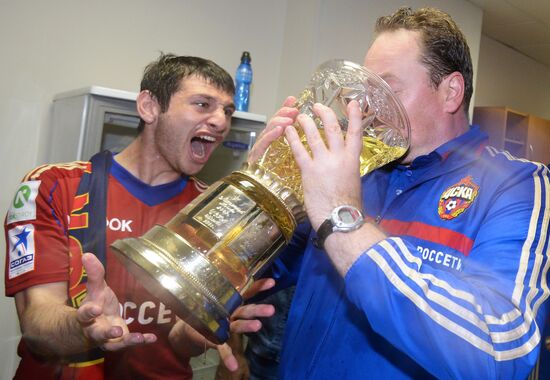 Football. Russian Premiere League. CSKA vs. Lokomotiv