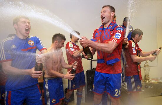 Football. Russian Premiere League. CSKA vs. Lokomotiv