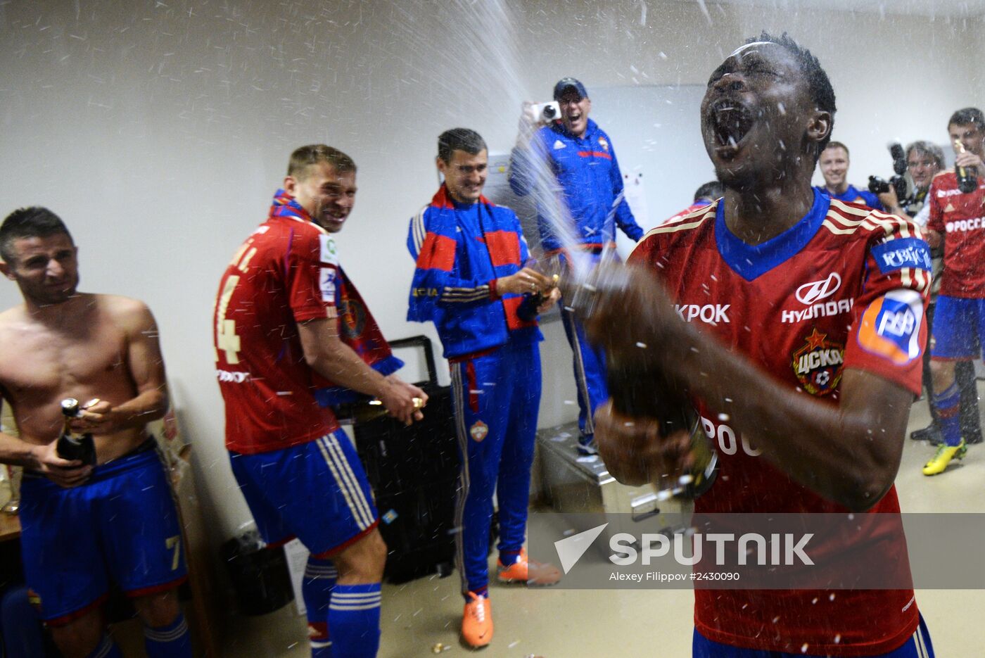 Football. Russian Premiere League. CSKA vs. Lokomotiv