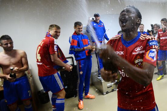 Football. Russian Premiere League. CSKA vs. Lokomotiv