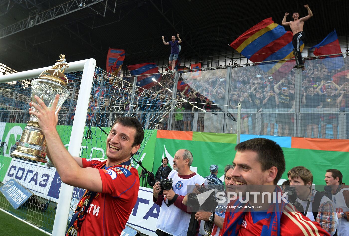 Football. Russian Premiere League. CSKA vs. Lokomotiv