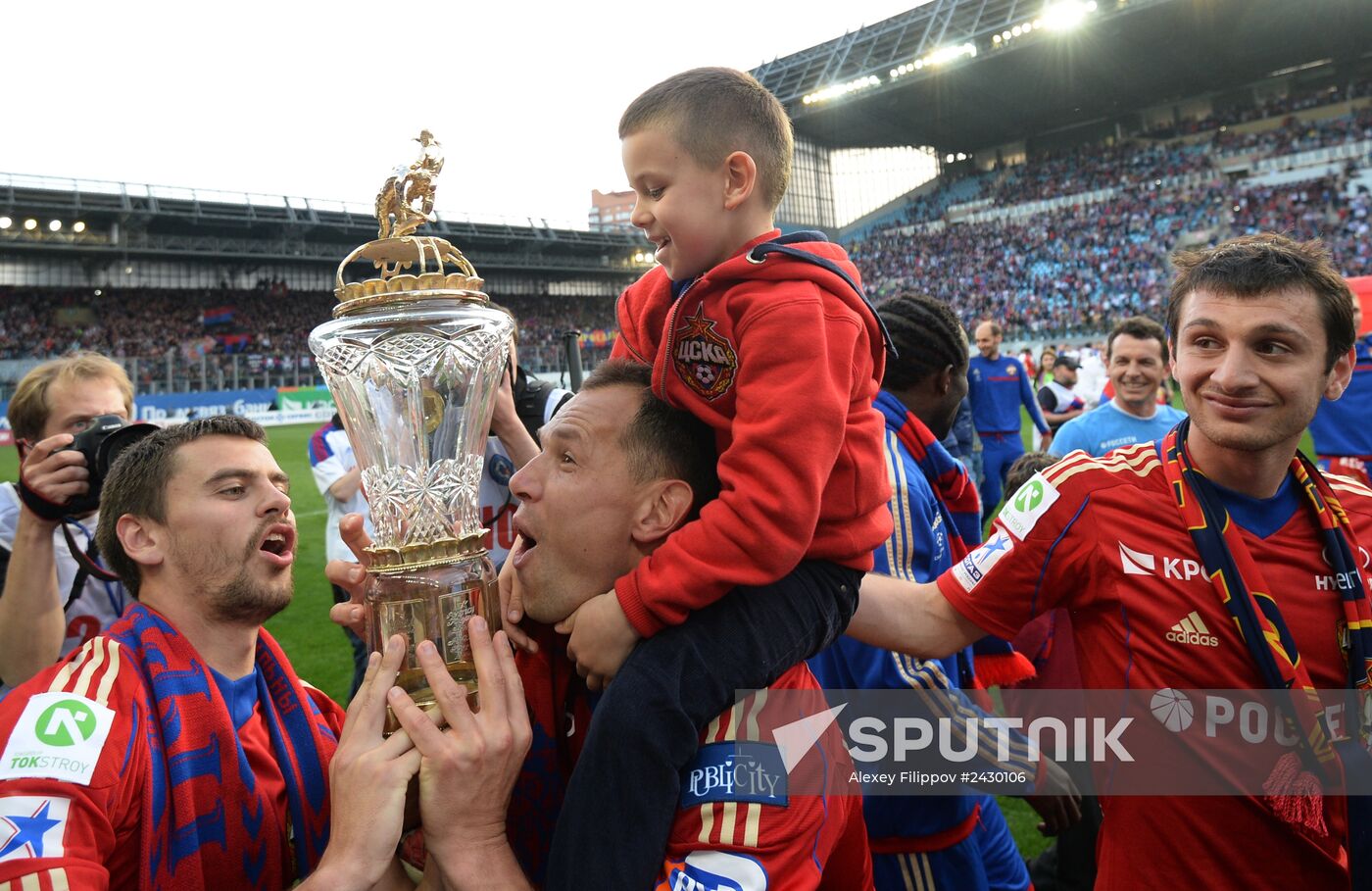 Football. Russian Premiere League. CSKA vs. Lokomotiv