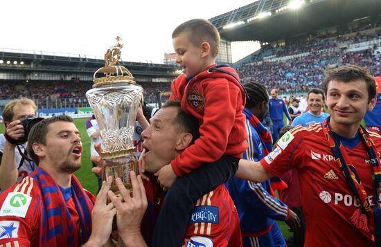 Football. Russian Premiere League. CSKA vs. Lokomotiv