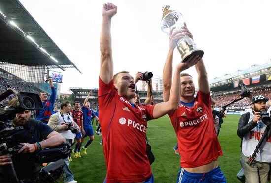 Football. Russian Premiere League. CSKA vs. Lokomotiv