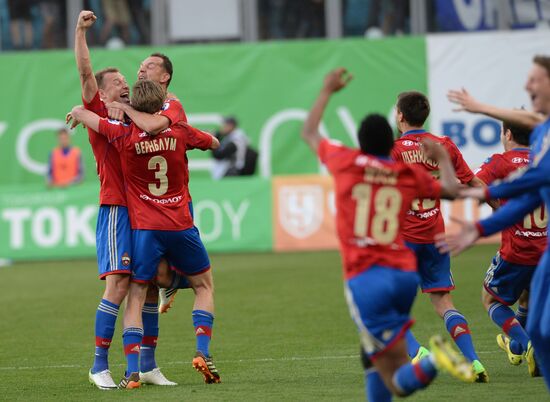 Football. Russian Premiere League. CSKA vs. Lokomotiv