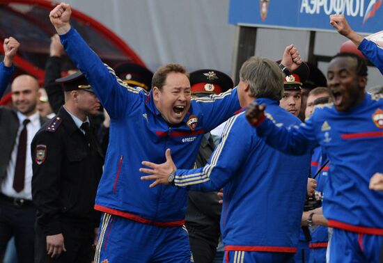Football. Russian Premiere League. CSKA vs. Lokomotiv