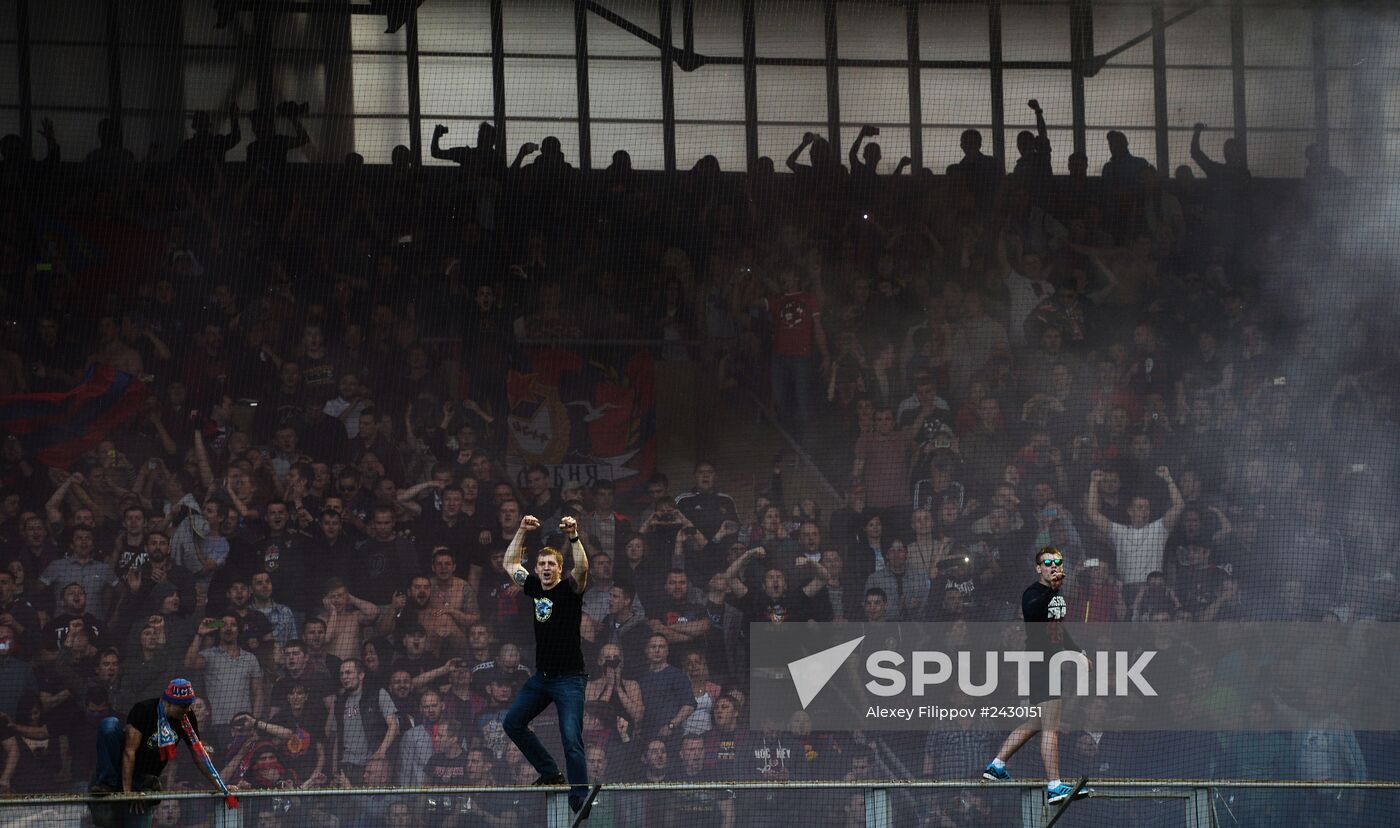 Football. Russian Premiere League. CSKA vs. Lokomotiv