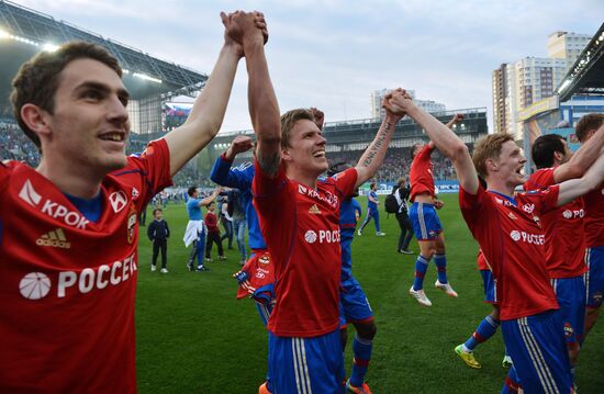 Football. Russian Premiere League. CSKA vs. Lokomotiv