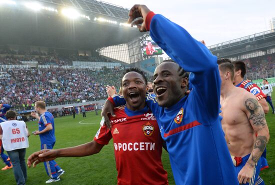 Football. Russian Premiere League. CSKA vs. Lokomotiv