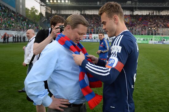 Football. Russian Premiere League. CSKA vs. Lokomotiv