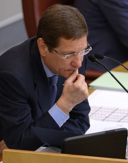 State Duma plenary meeting