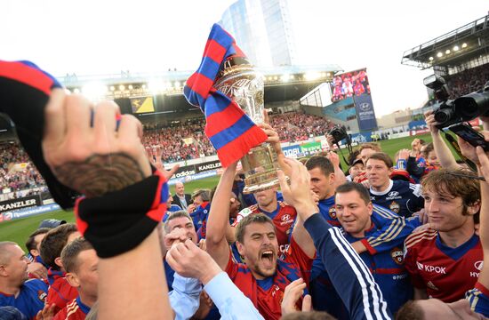 Football. Russian Premiere League. CSKA vs. Lokomotiv