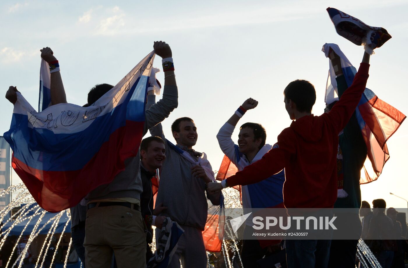 2014 IIHF Ice Hockey World Championship. Russia vs. Kazakhstan
