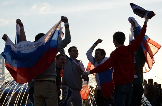 2014 IIHF Ice Hockey World Championship. Russia vs. Kazakhstan