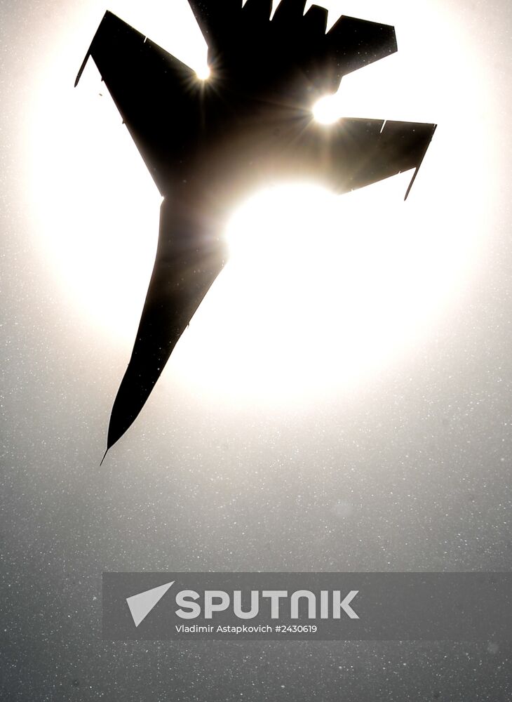 "Strizhi" and "Russkiye Vityazi" aerobatic teams celebrate anniversary